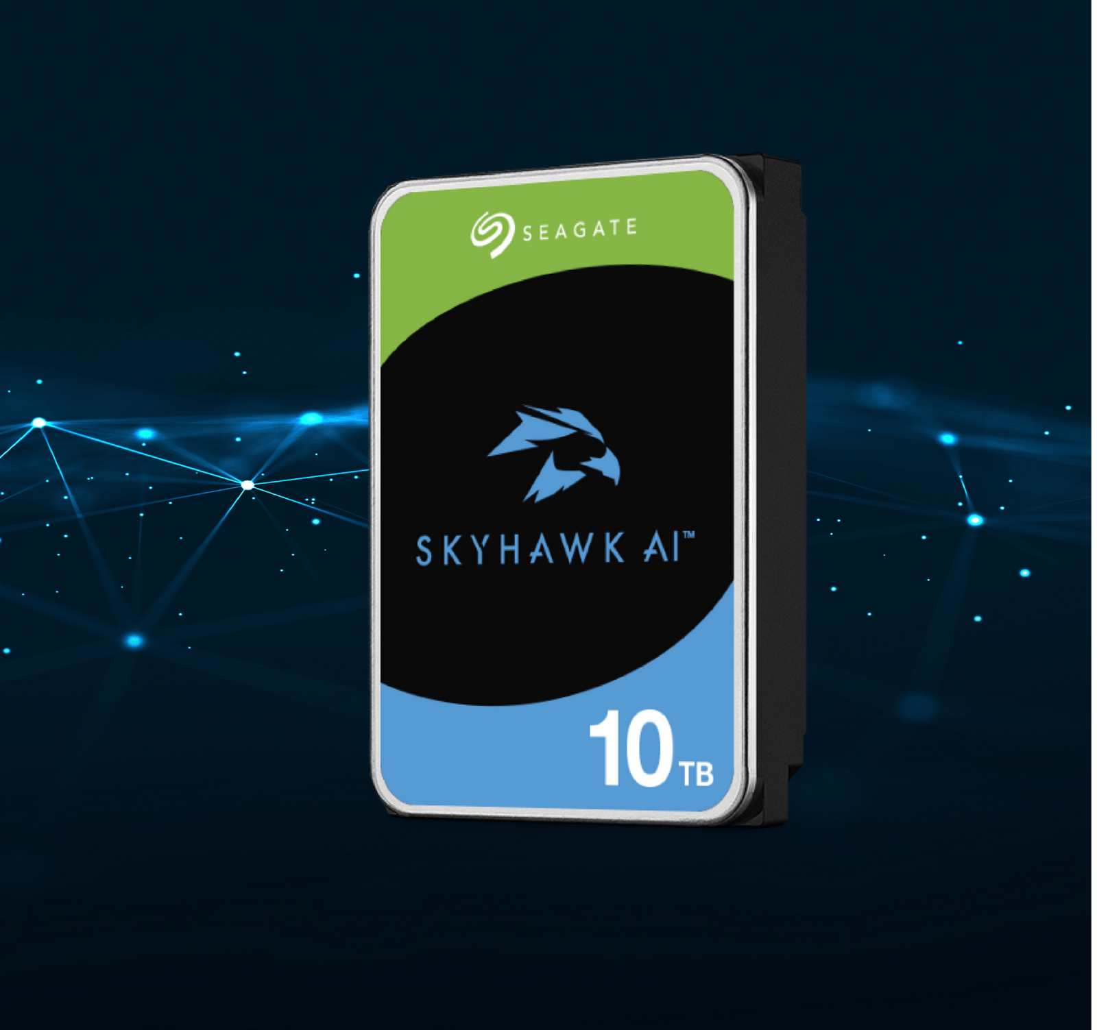 SkyHawk Surveillance AI - 10TB 3.5IN 6GB/S SATA 256MB 24X7 HDD