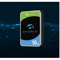 SkyHawk Surveillance AI - 10TB 3.5IN 6GB/S SATA 256MB 24X7 HDD
