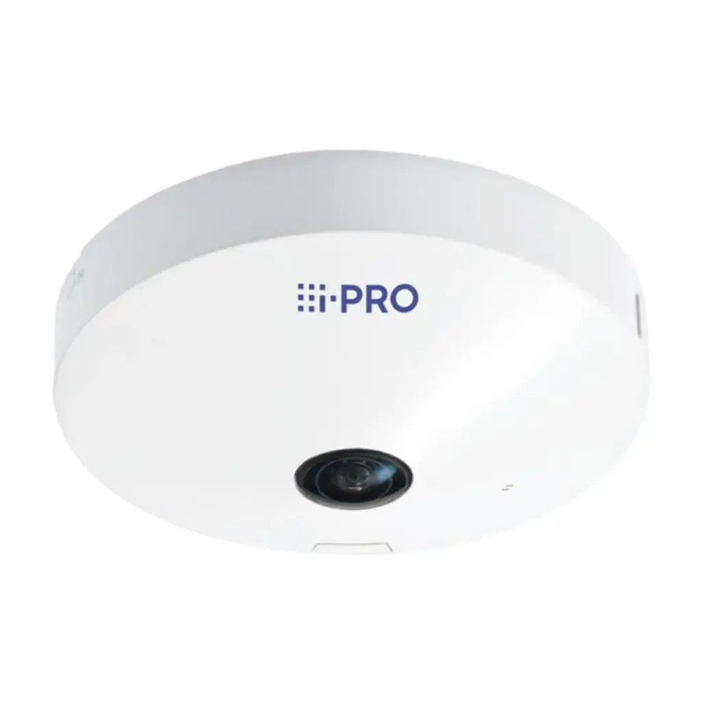 i-Pro WV-S4176A 9MP (12MP) Indoor Fisheye IP Camera 1.4mm Fisheye Lens, True WDR, Digital Day / Night Filter, AI-Metadata, External I/O