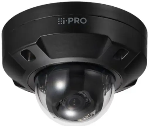 [CAM.IPR.WV-S25500-V3LN1] i-Pro WV-S25500-V3LN1 5MP Outdoor Dome IP Camera, H.265 H.264 2.9-9mm 3.1 x Varifocal Motorised Lens - BLACK