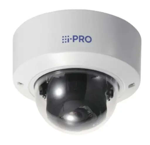 [CAM.IPR.WV-S22500-V3L] i-Pro WV-S22500-V3L 5MP Indoor Dome IP Camera 2.9-9mm 3.1x Varifocal Motorised Lens Vandal Resistant True WDR Auto-Focus Lens Day / Night Filter IR AI-Metadata External I/O OnBoard Storage